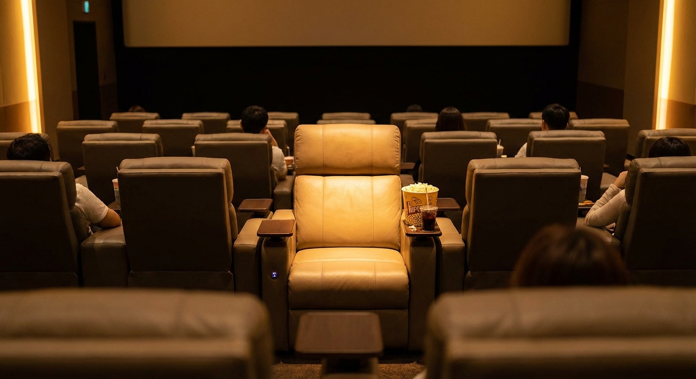 영화관 중앙 스위트스팟 좌석