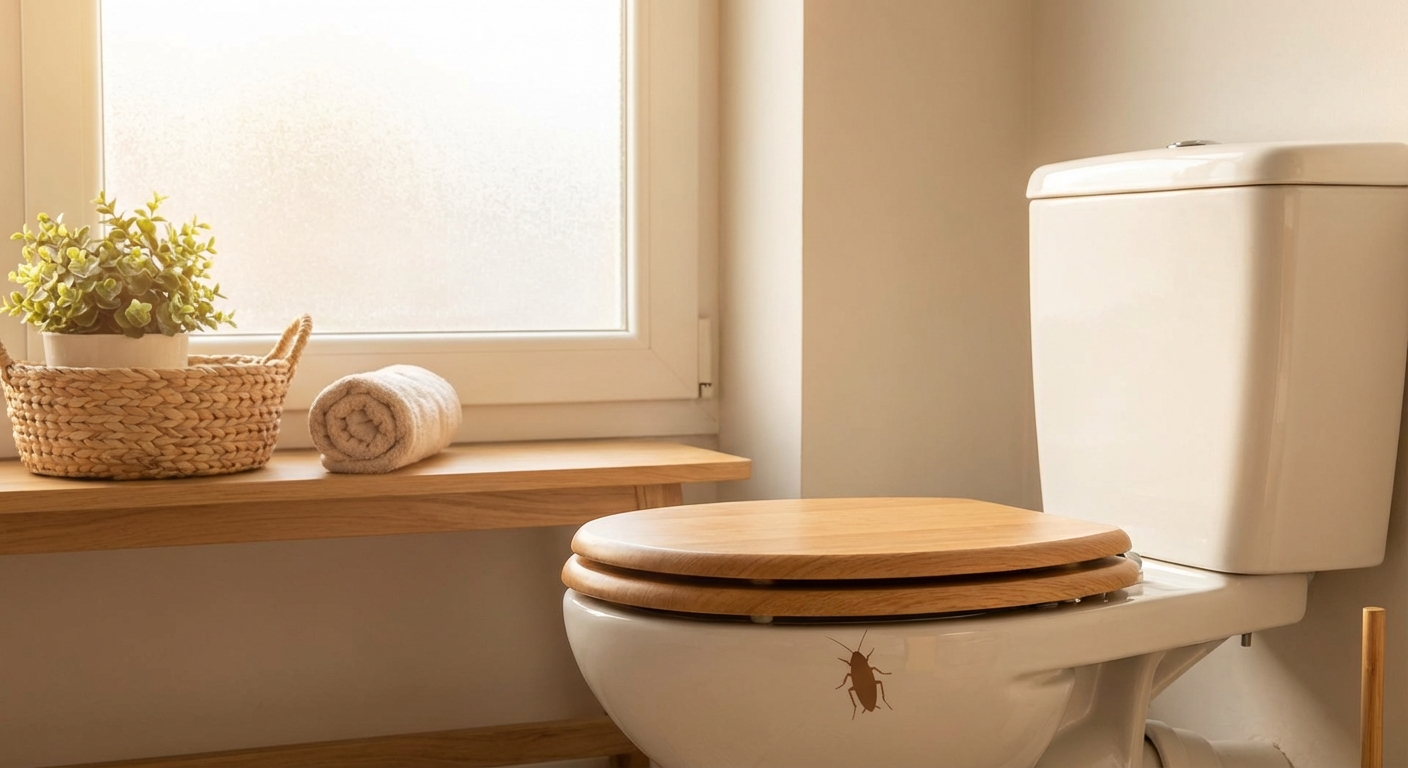 바퀴벌레 변기에 버려도 될까?