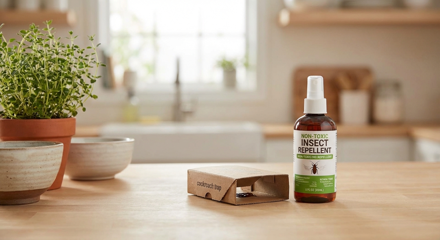 바퀴벌레 트랩 또는 방역 용품