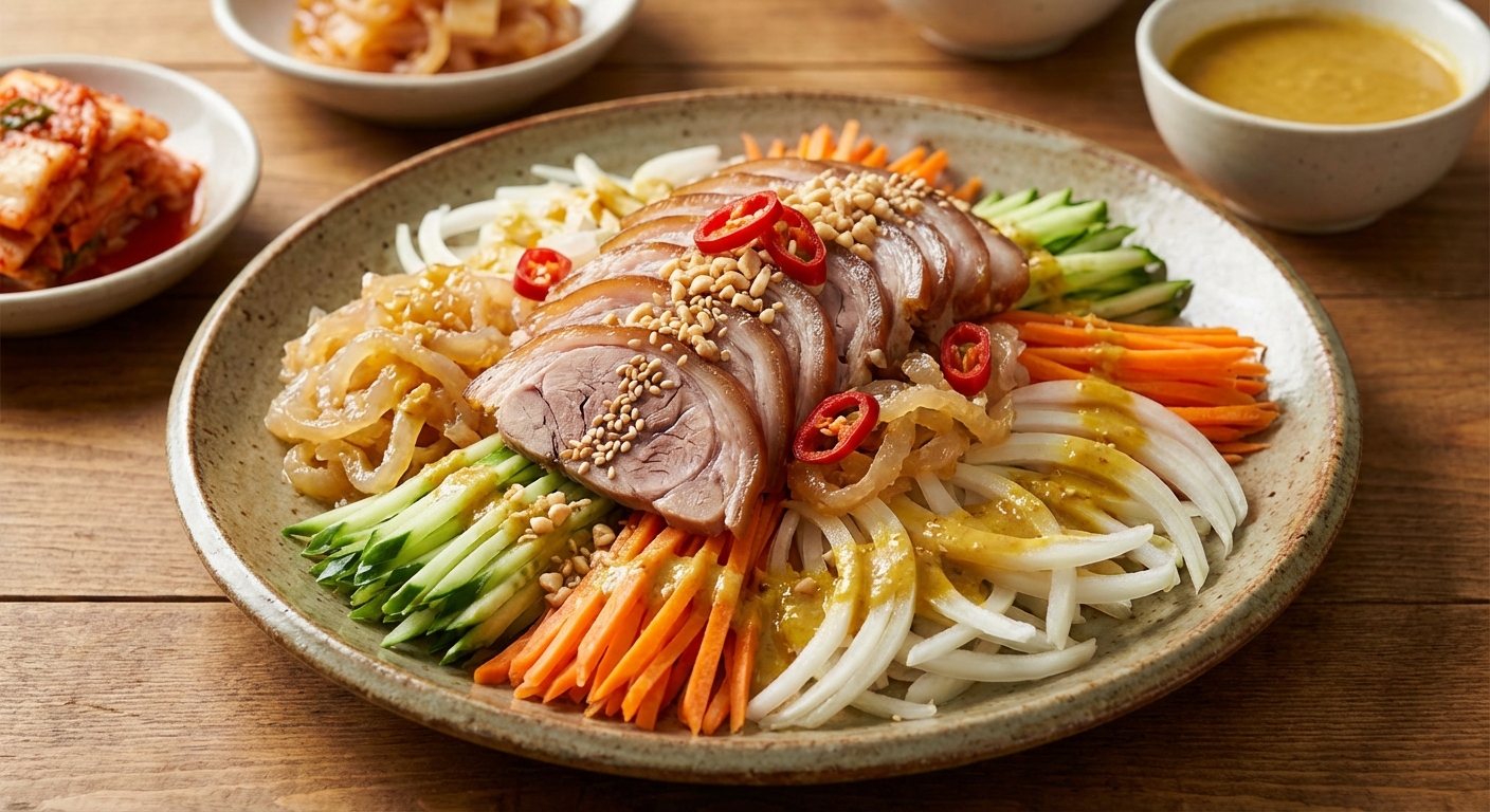 시판 족발로 냉채 족발 만들기