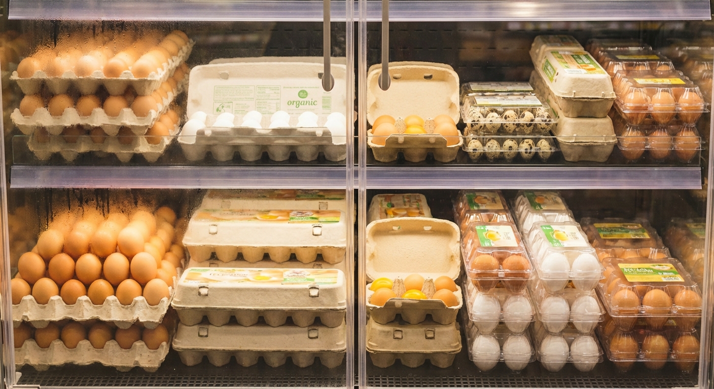 일반 계란부터 유정란까지, 계란 종류별 맛과 영양 비교