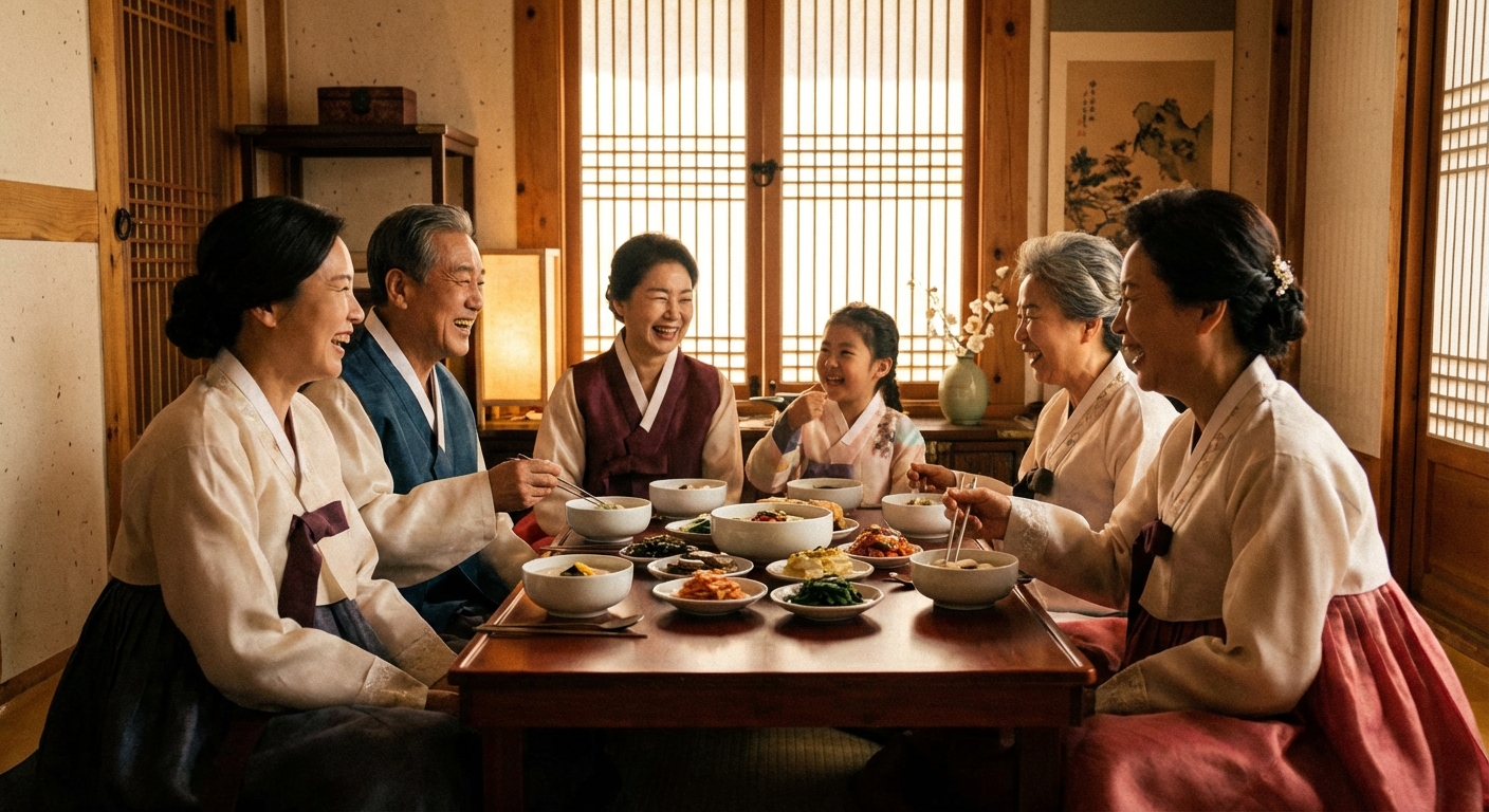 춘절 가족 모임