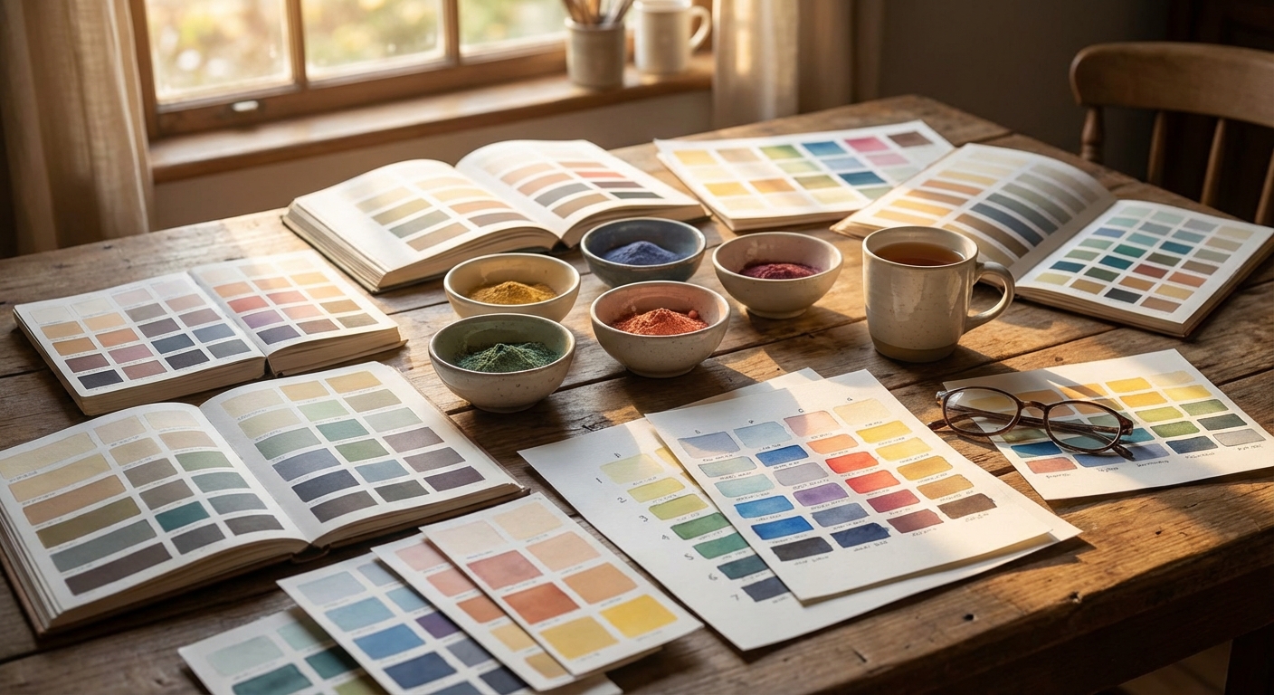 좋아하는 색으로 보는 성격 유형