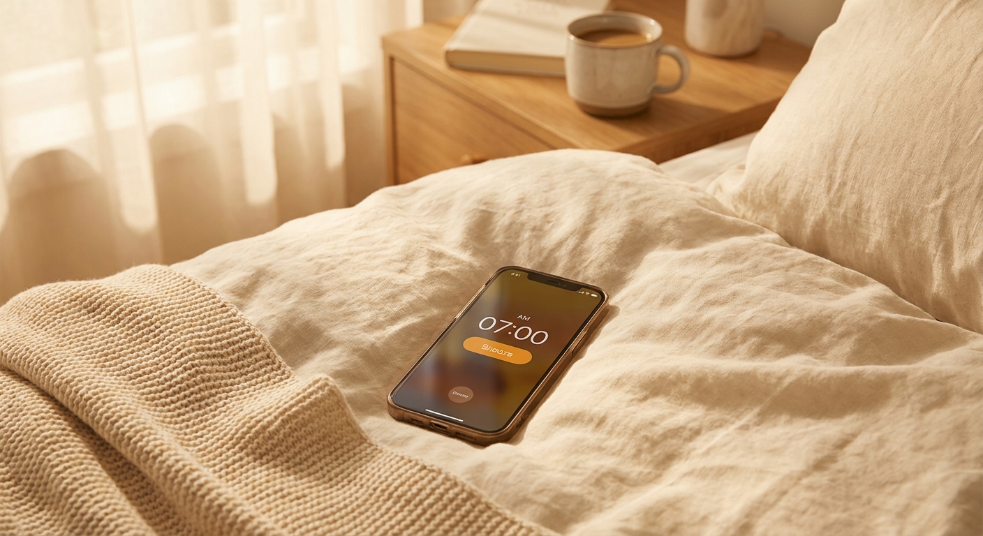 바로 깨는 알람 설정법, 아침형 인간으로 거듭나는 첫걸음