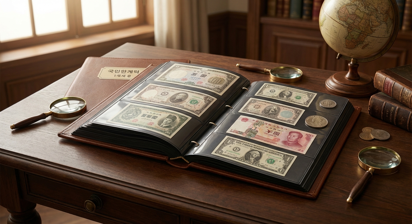 화폐 수집 앨범