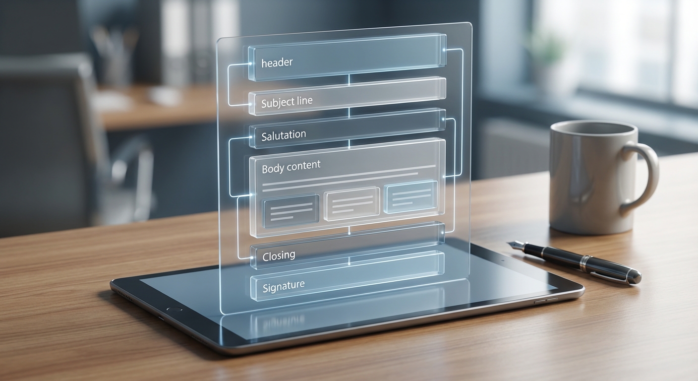 이메일 구조 도표 이미지