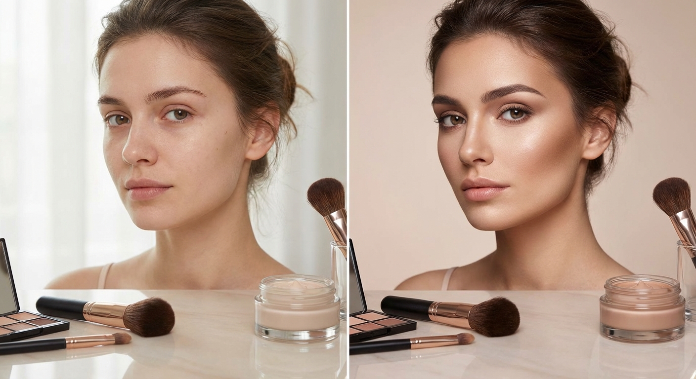 메이크업 음영, 확실하게 주는 진짜 비법 - 얼굴형별 입체감 완성 가이드