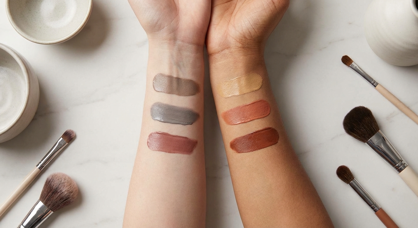 쿨톤&middot;웜톤별 음영 컬러 스와치