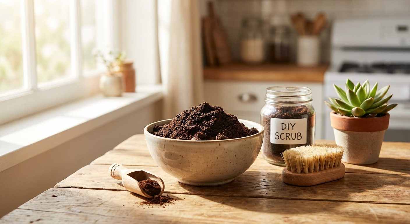 매일 버려지는 커피 찌꺼기, 이렇게 쓰면 생활이 달라져요