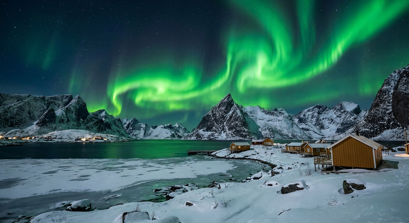 노르웨이 겨울 오로라 여행, 밤하늘이 춤추는 북극의 초대