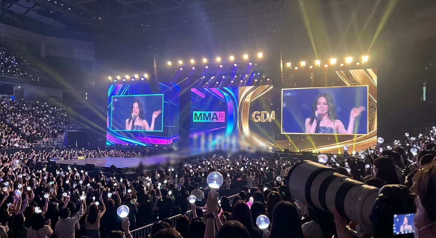 제니 'LIKE JENNI' 무대, MMA와 골든디스크를 뜨겁게 달군 완벽 퍼포먼스