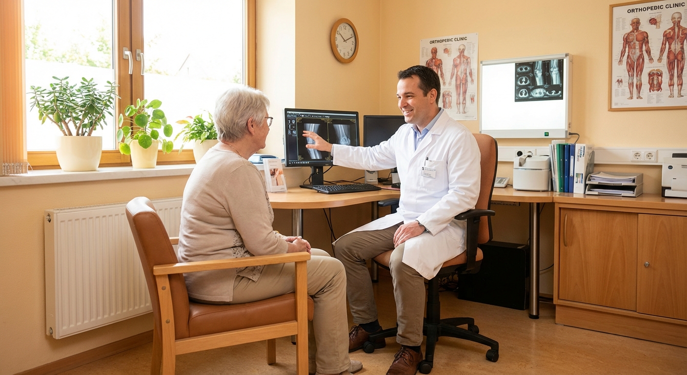 정형외과 진료실 풍경