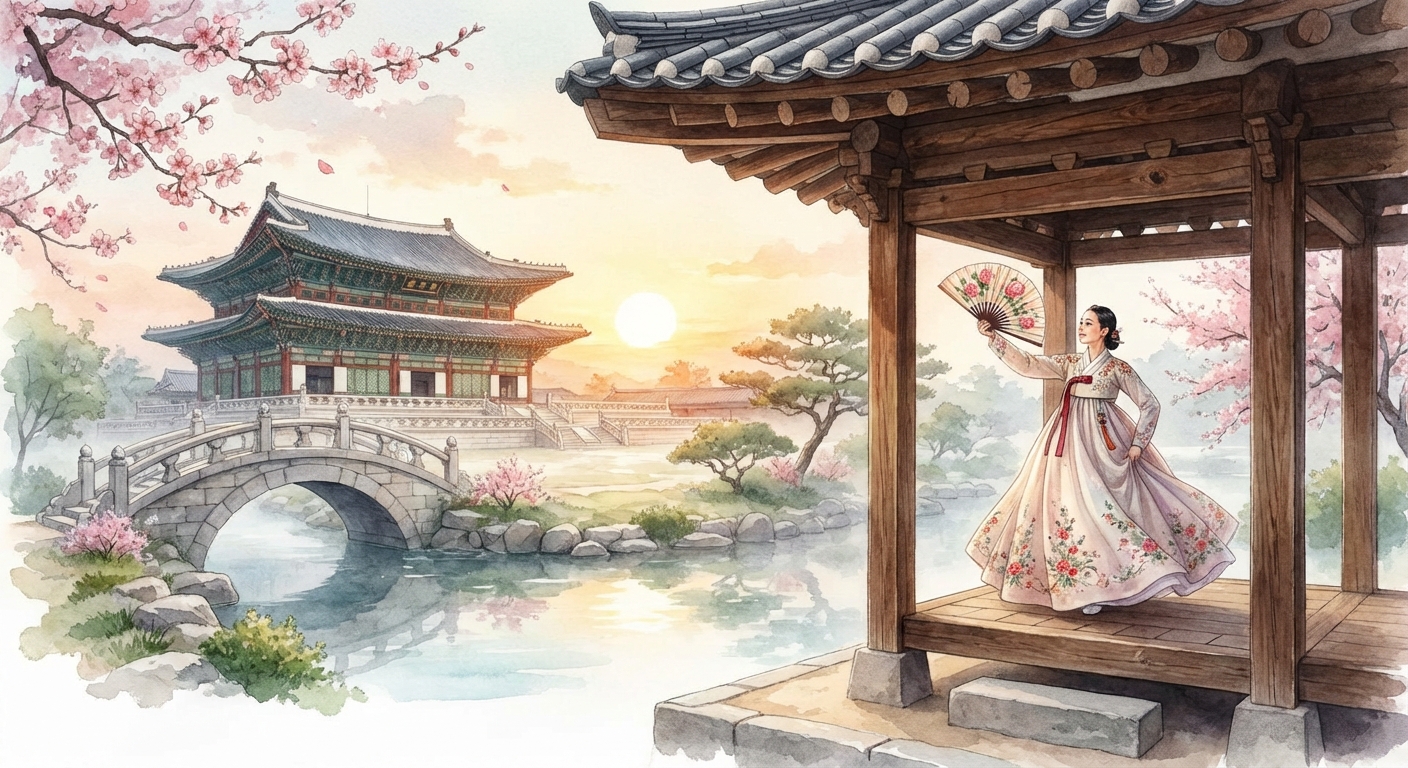 한국 전통 문화와 관련된 이미지