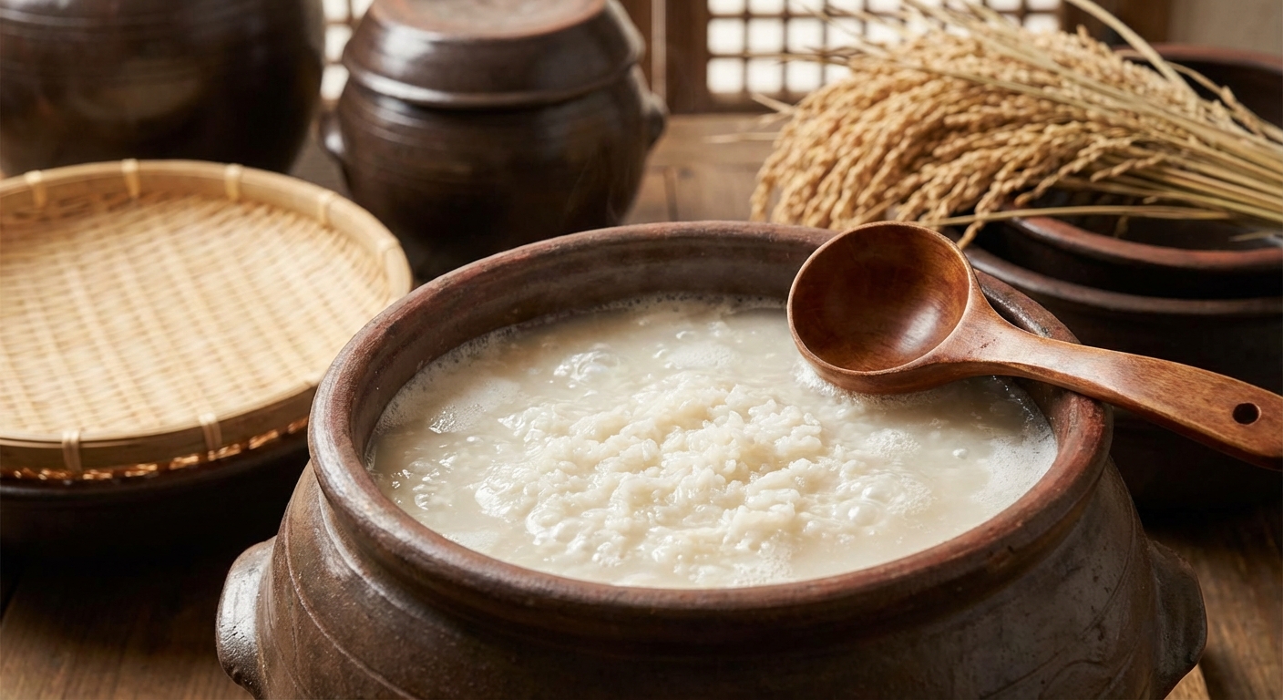 전통 막걸리 제조 과정