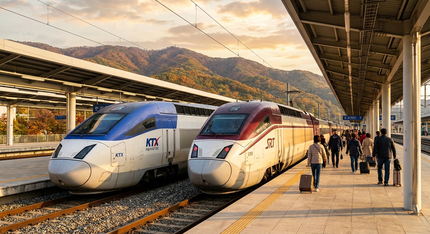 KTX vs SRT, 어떤 기차를 타야 할까?