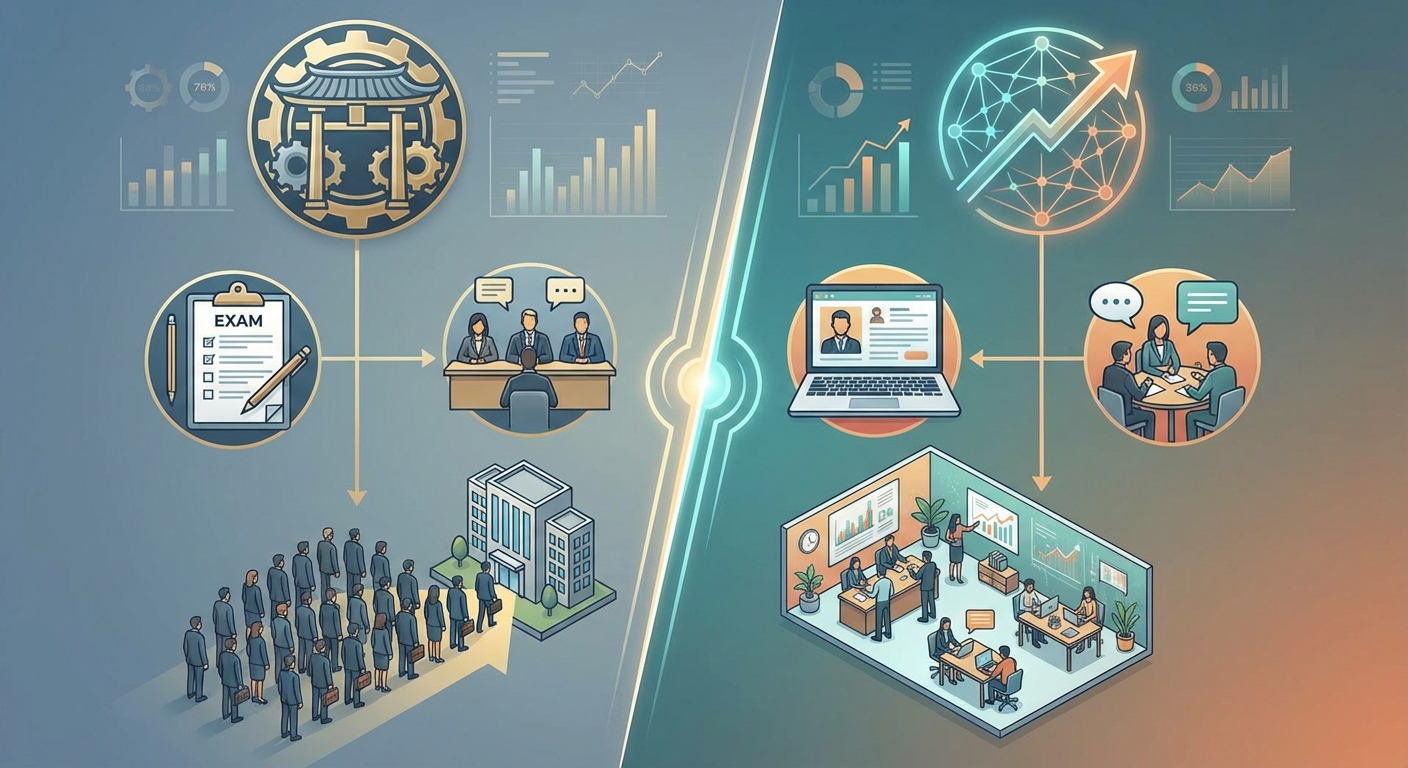 공채 vs 수시채용 완벽 비교