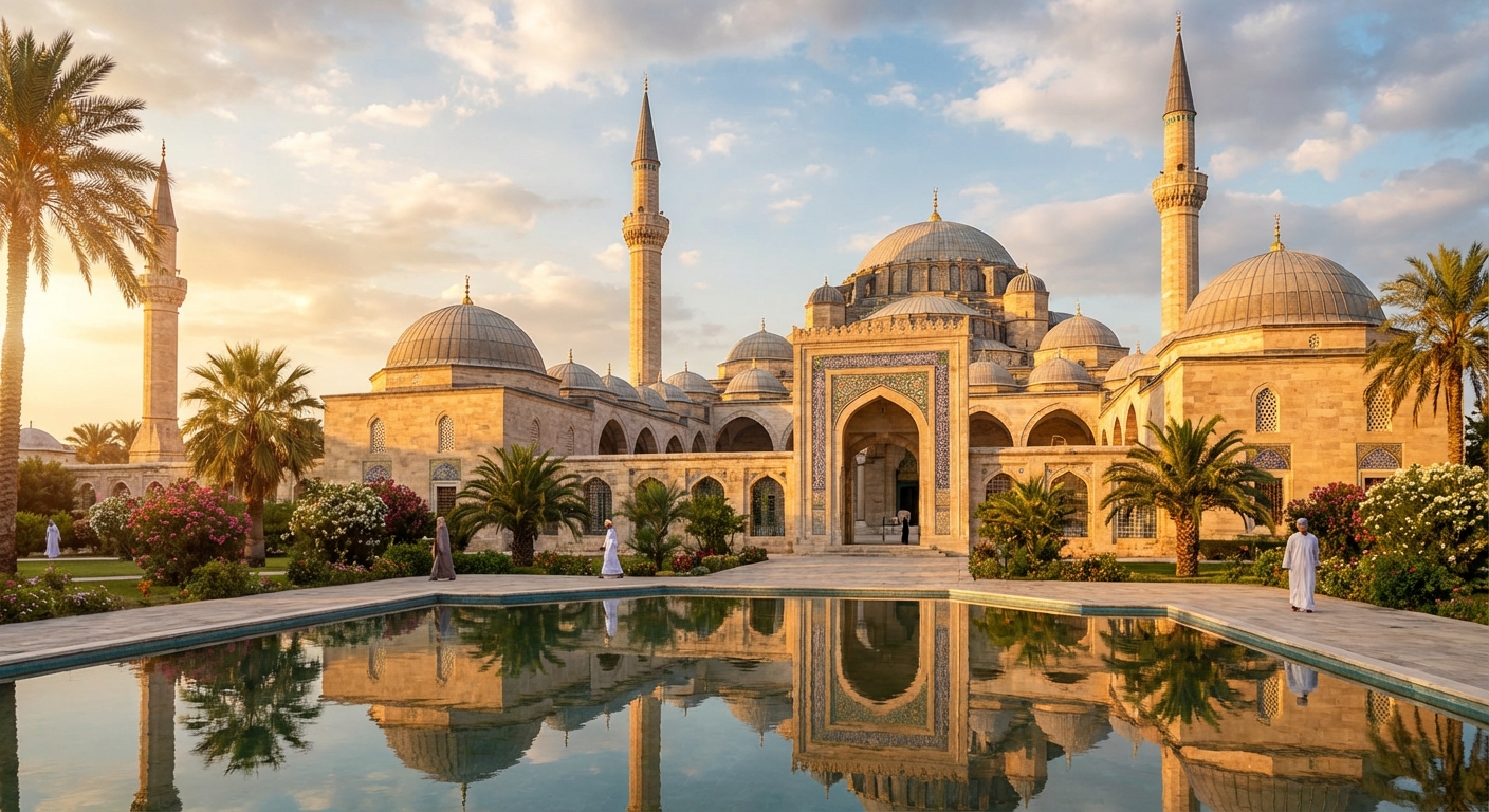 이슬람 사원 전경