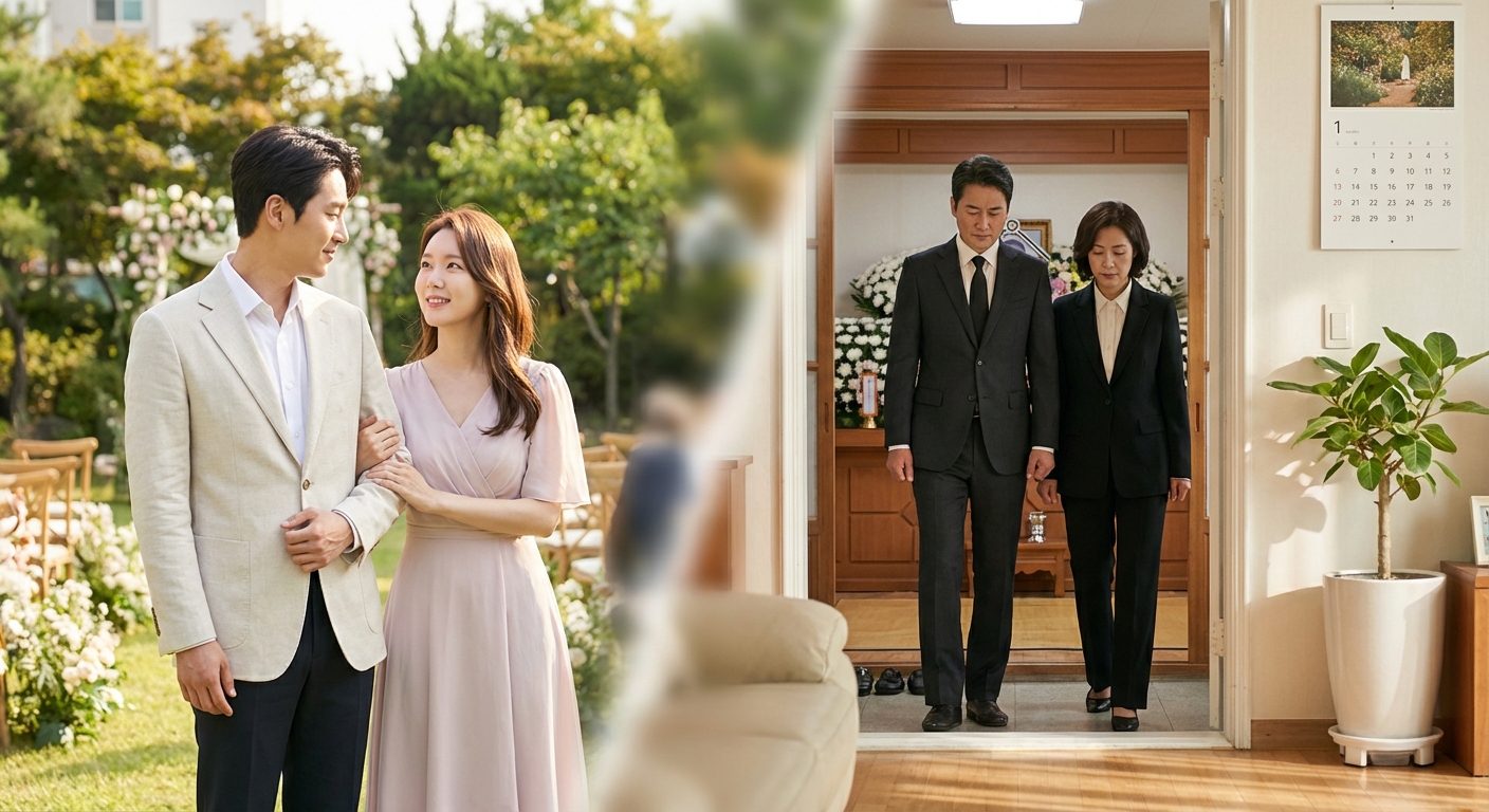 경조사 복장 예시