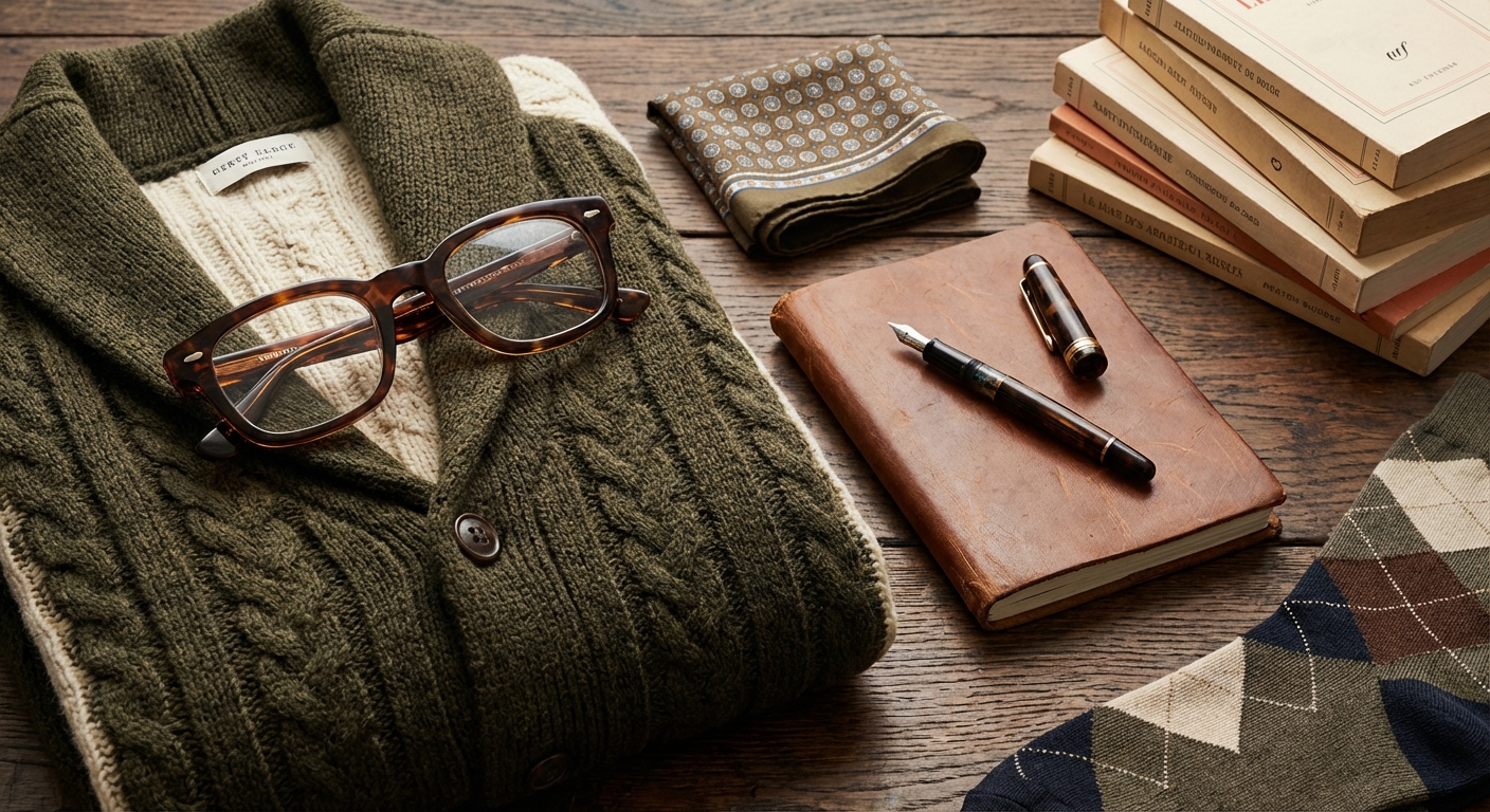 너드룩 아이템 디테일 컷