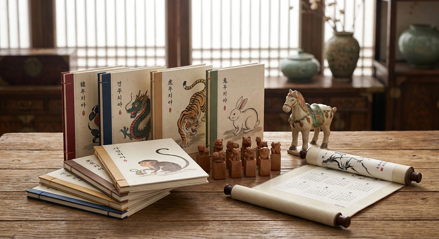 십이지신 관련 도서나 문화상품