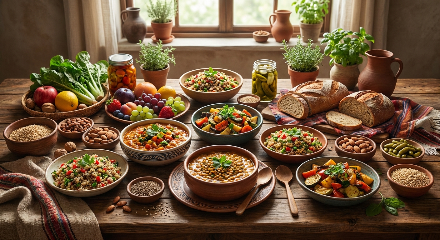 비건의 삶, 진짜 풀만 먹고 살까?