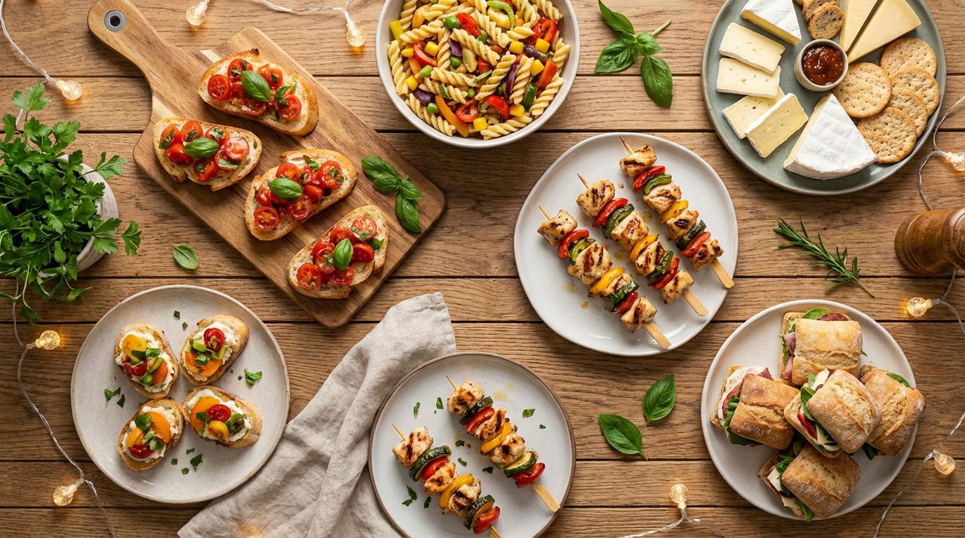 집에서 즐기는 홈파티 요리, 쉽고 맛있는 레시피