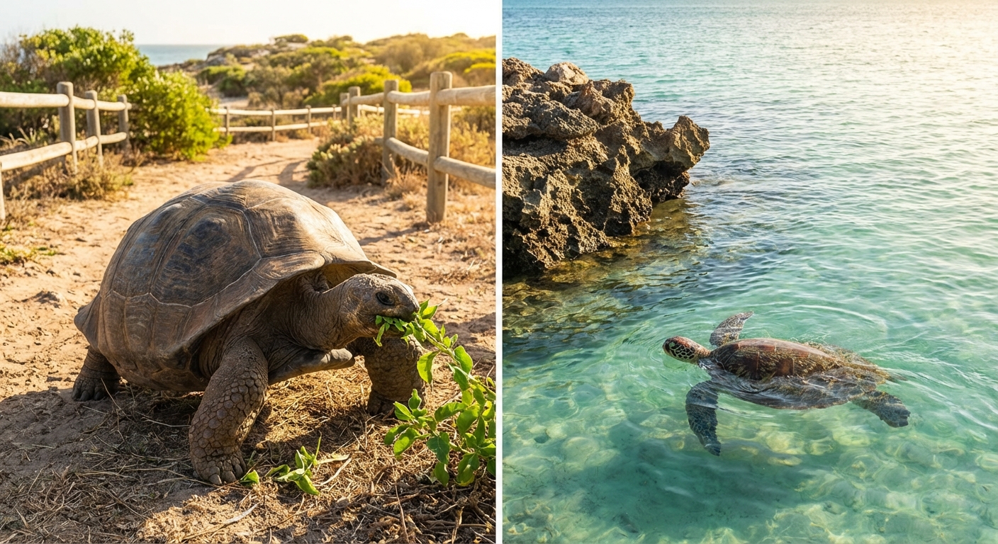 육지거북과 바다거북