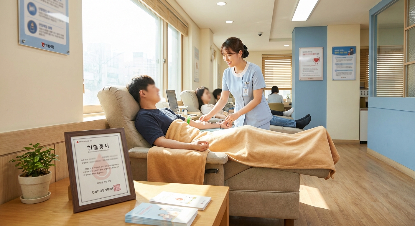 헌혈 많이 하면 받을 수 있는 혜택