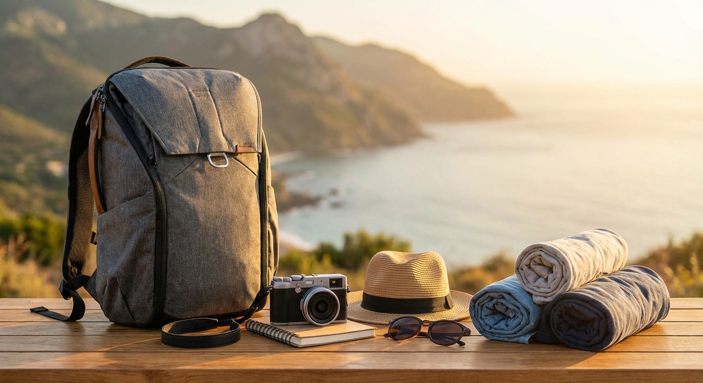 여행 준비물 또는 여행 가방