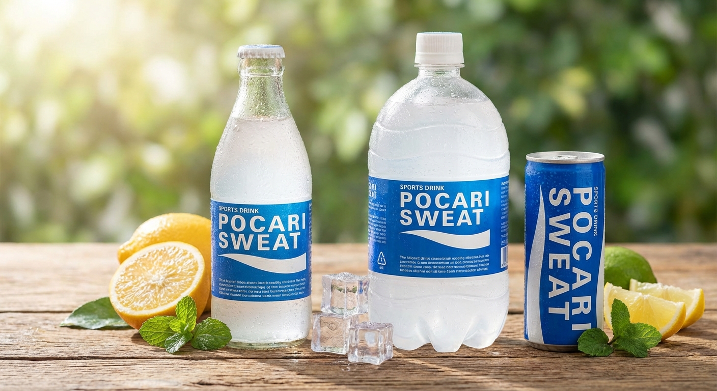 다양한 포카리스웨트 제품 라인업