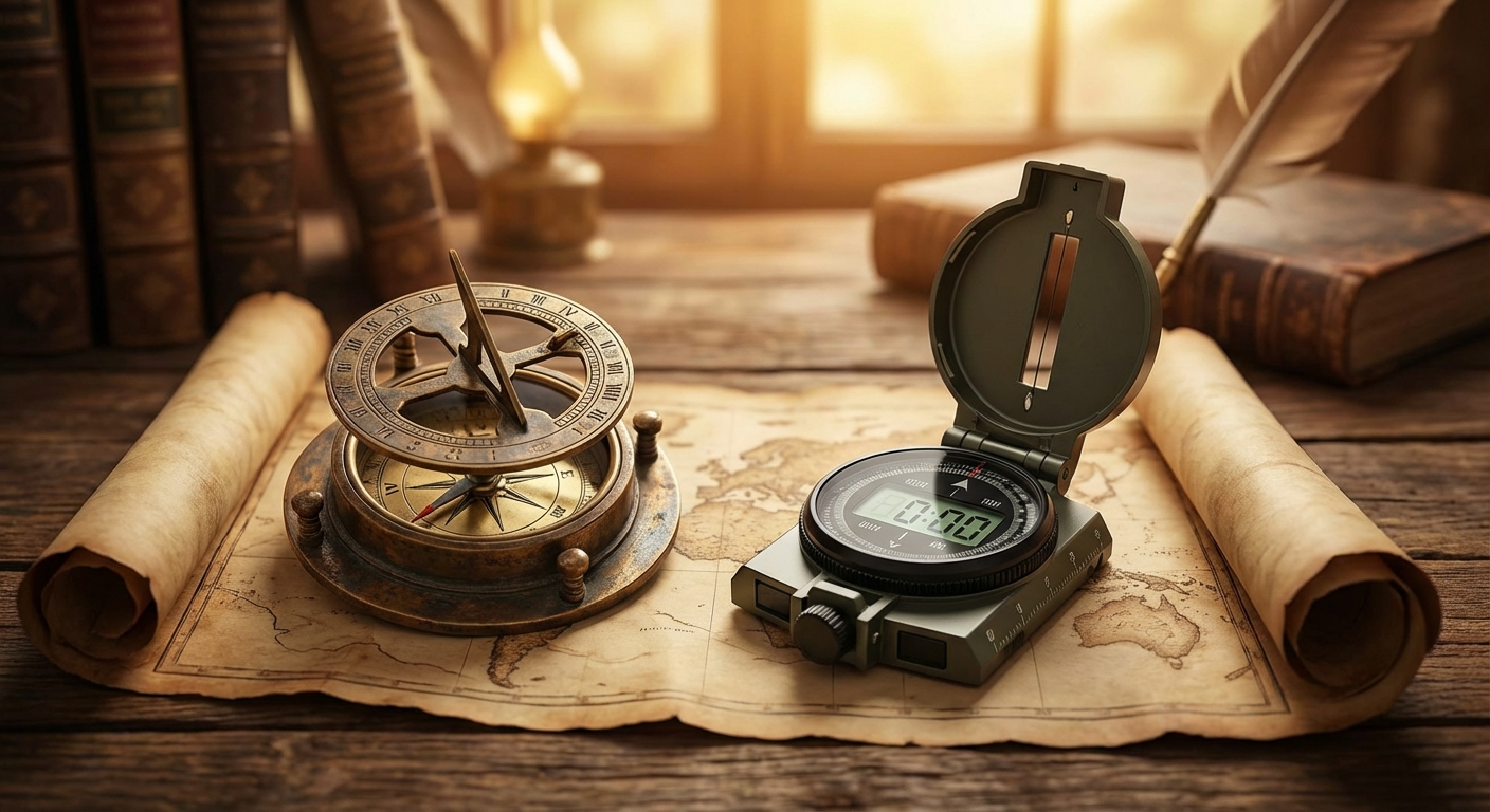 나침반의 역사, 방향을 찾는 인류의 오랜 여정