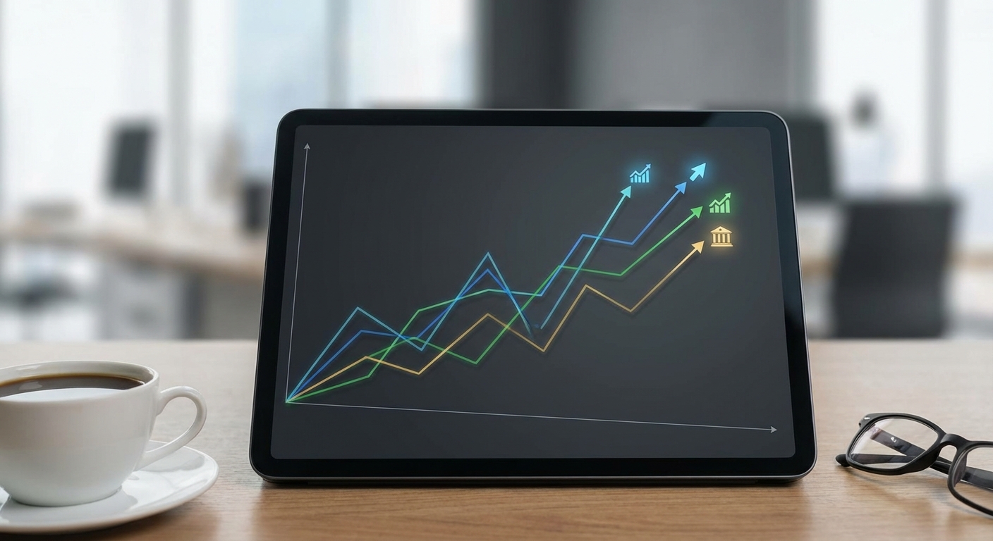 장기 투자 수익률 비교 차트