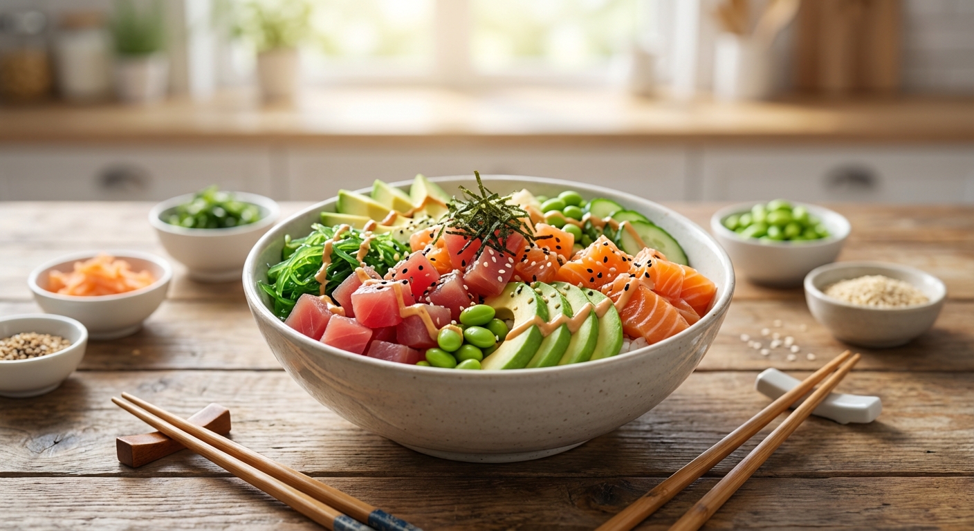 집에서 손쉽게 즐기는 포케 만드는 법