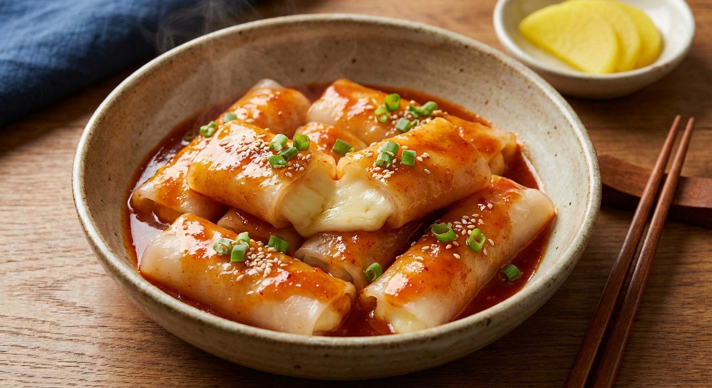 라이스페이퍼 치즈떡볶이, 집에서 만드는 새로운 간식 트렌드