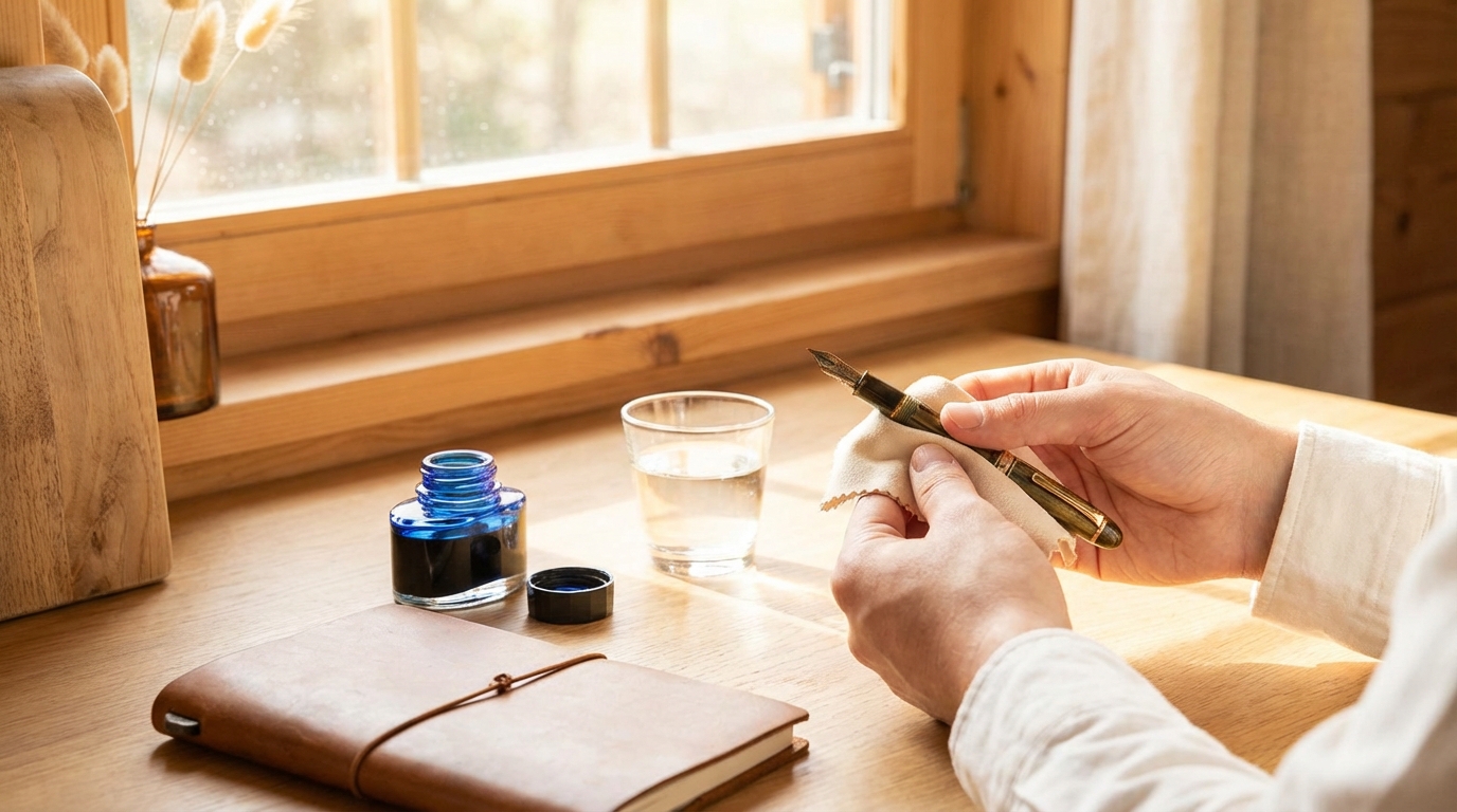 만년필 관리, 하루 5분으로 평생 쓰는 법