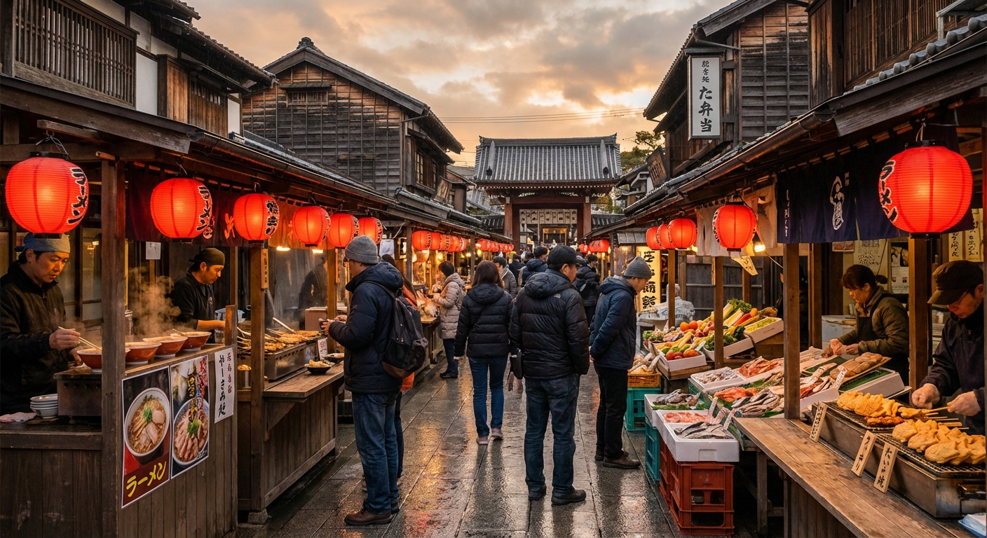 일본 도시별 대표음식 탐방, 맛으로 떠나는 일본 여행 코스