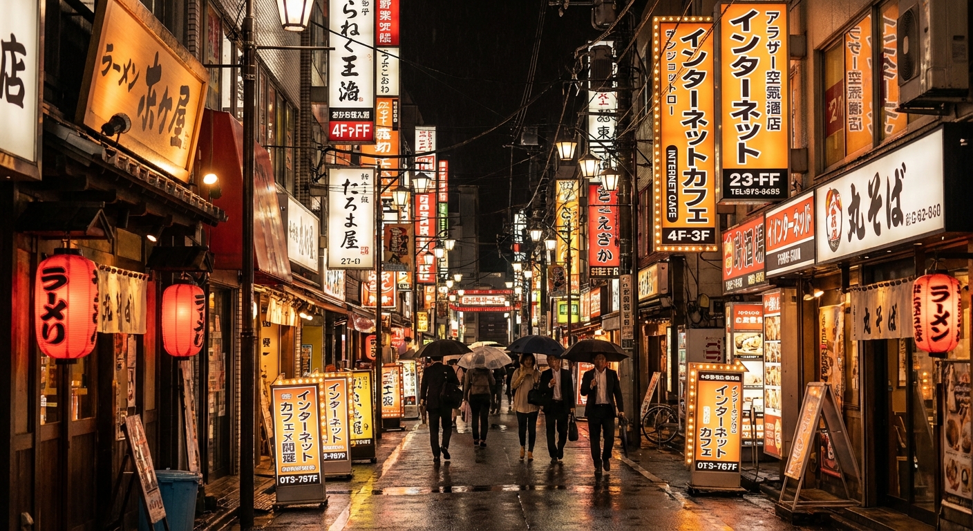 일본 24시간 PC방, 무료 밥에 잠까지 해결하는 놀라운 경험담