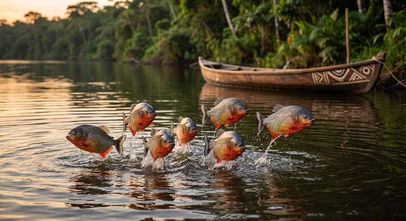 한국에 피라냐가 풀린 적이 있다
