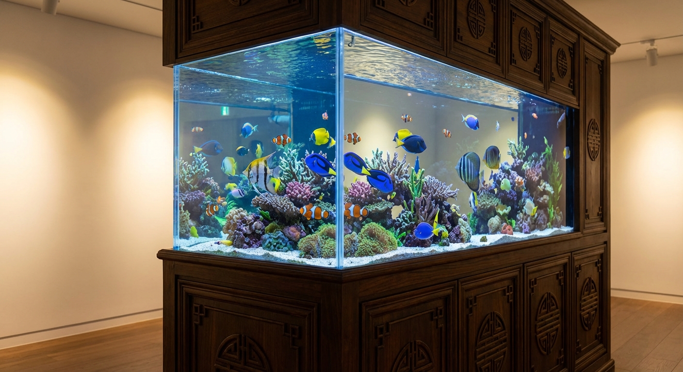 수족관 속 열대어