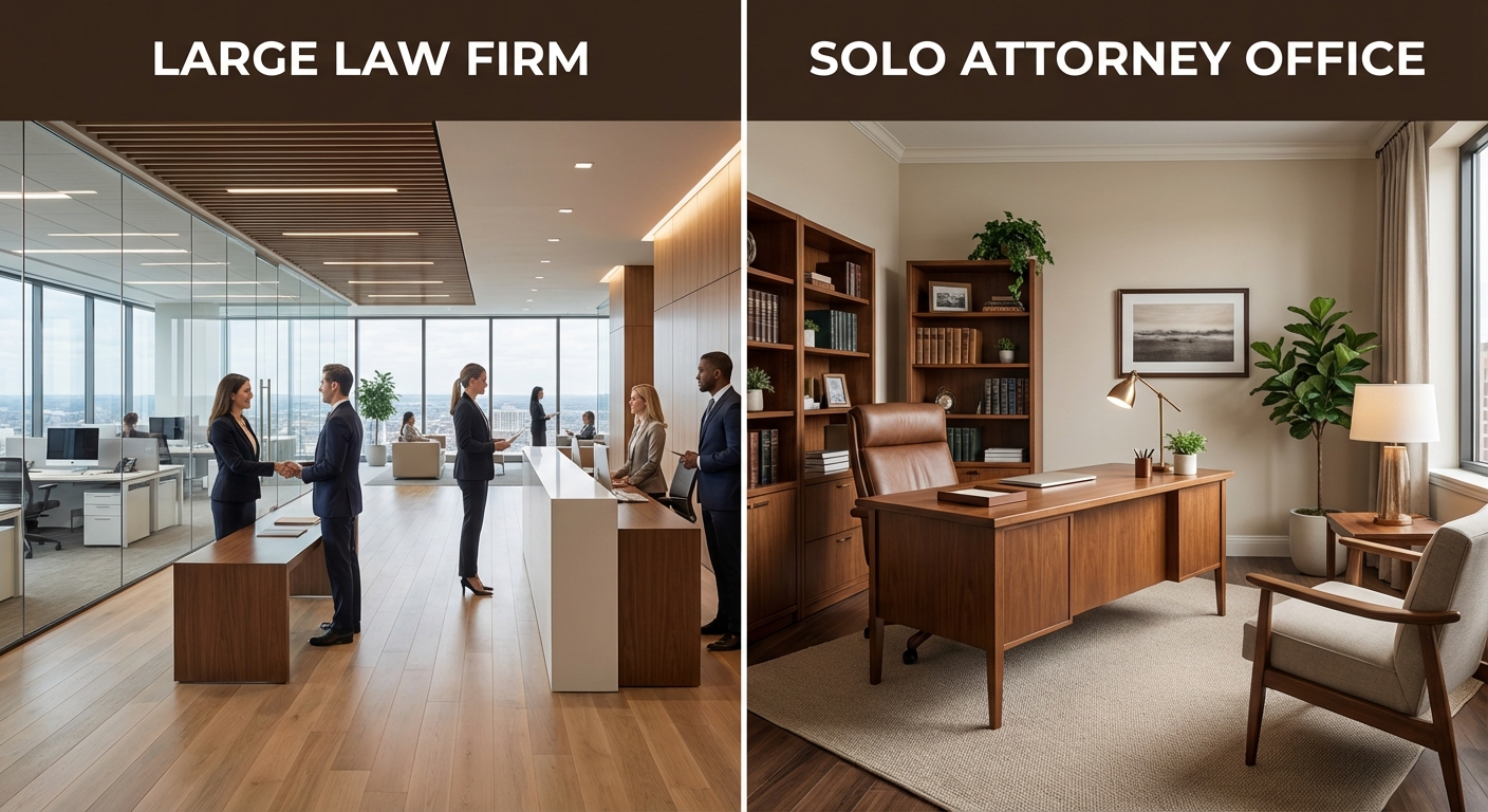 로펌 변호사와 개인 변호사, 수입 차이