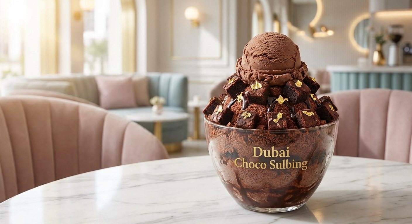 두바이 초코 설빙, 누적 판매량 100만 돌파 기록 달성