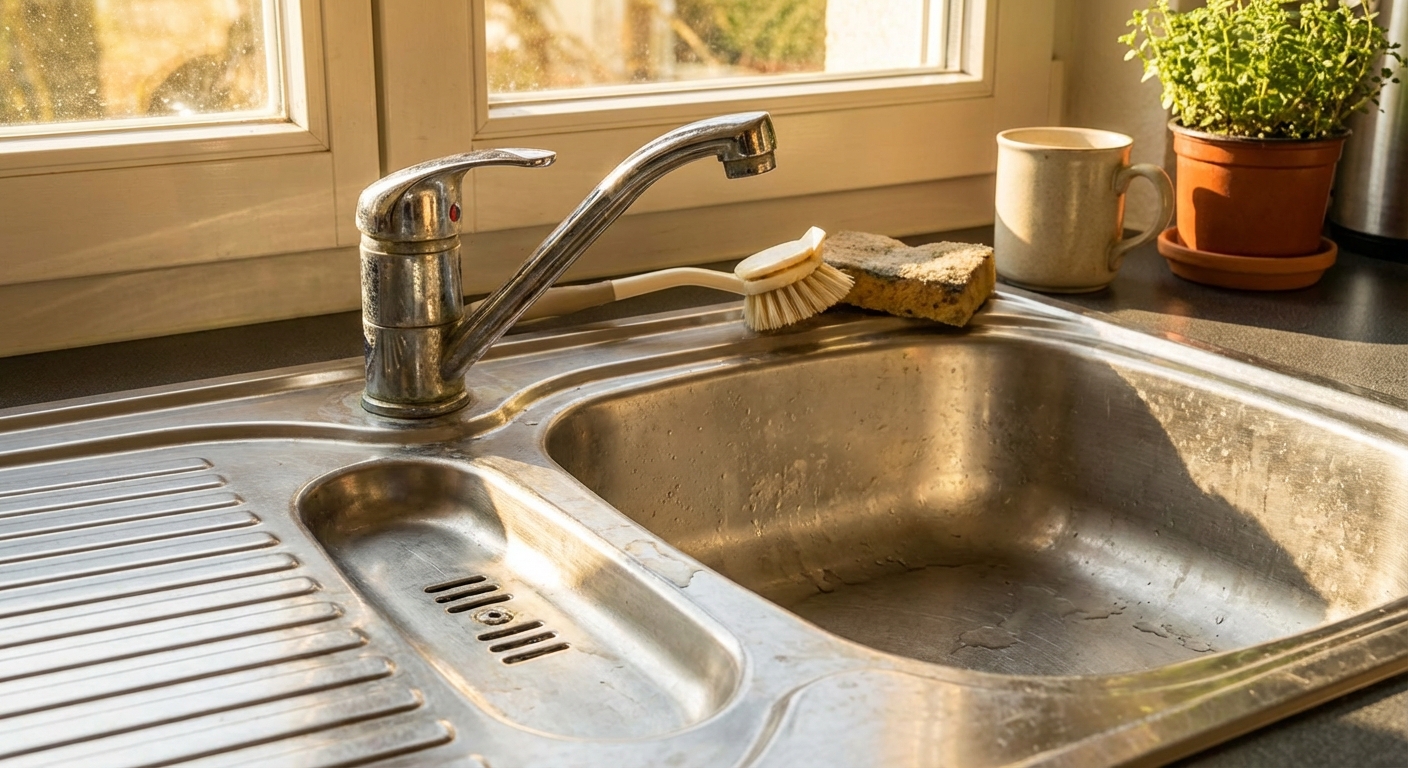 싱크대 물때, 더 이상 방치하지 마세요