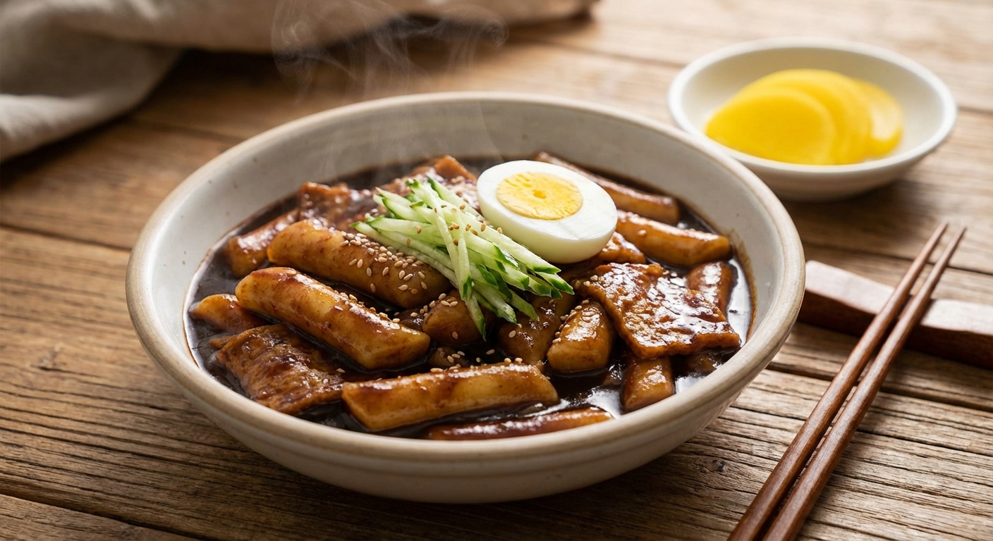 짜장 떡볶이 만드는 법, 집에서 중화풍 떡볶이 레시피