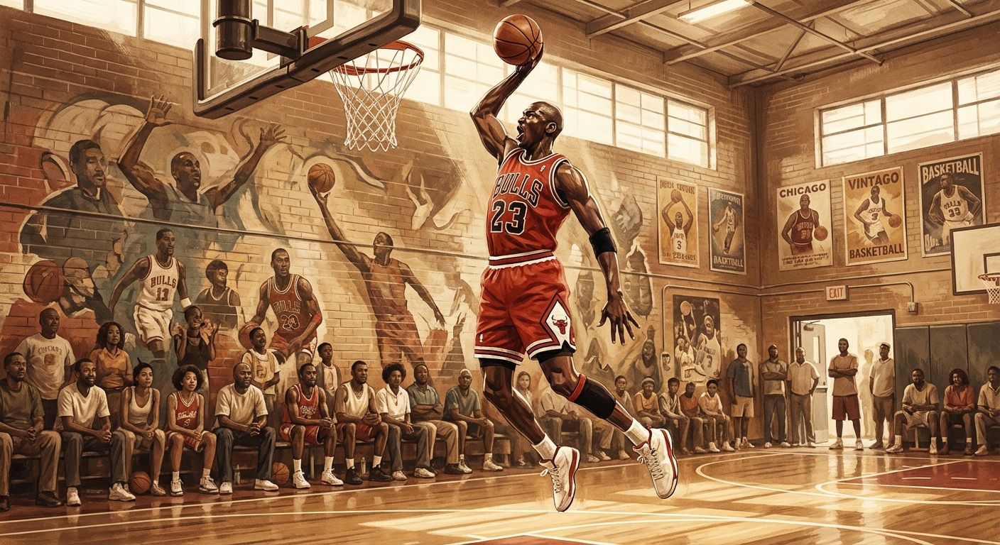 에어 조던의 전설, 마이클 조던이 남긴 농구 역사