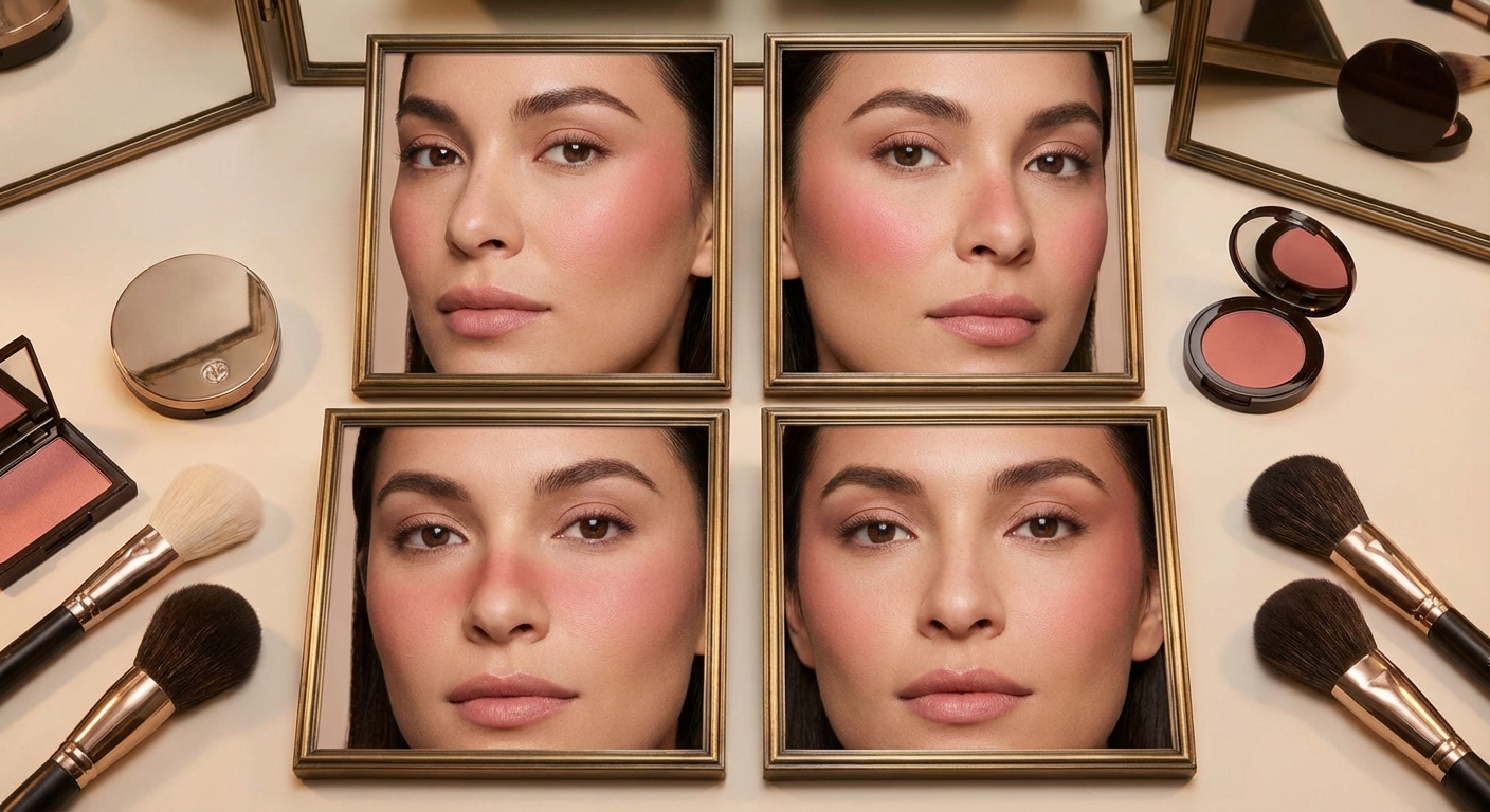 블러셔 위치별 인상변화, 찰떡 메이크업의 비밀