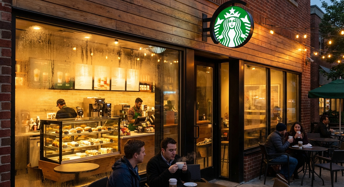 스타벅스 매장 전경