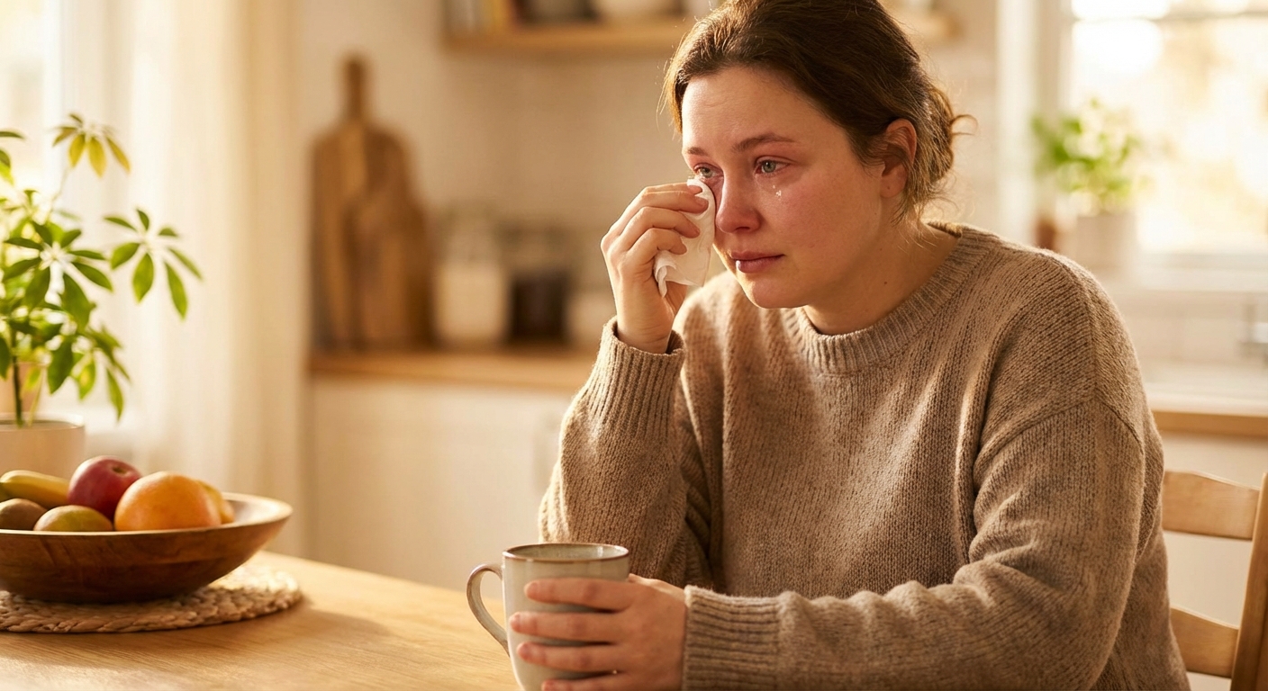 울면 왜 눈이 부을까?