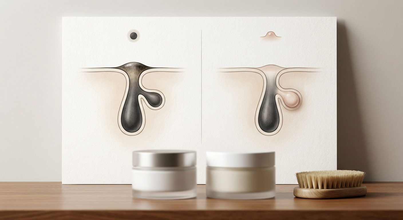 블랙헤드와 화이트헤드, 똑같이 보이는데 뭐가 다를까?