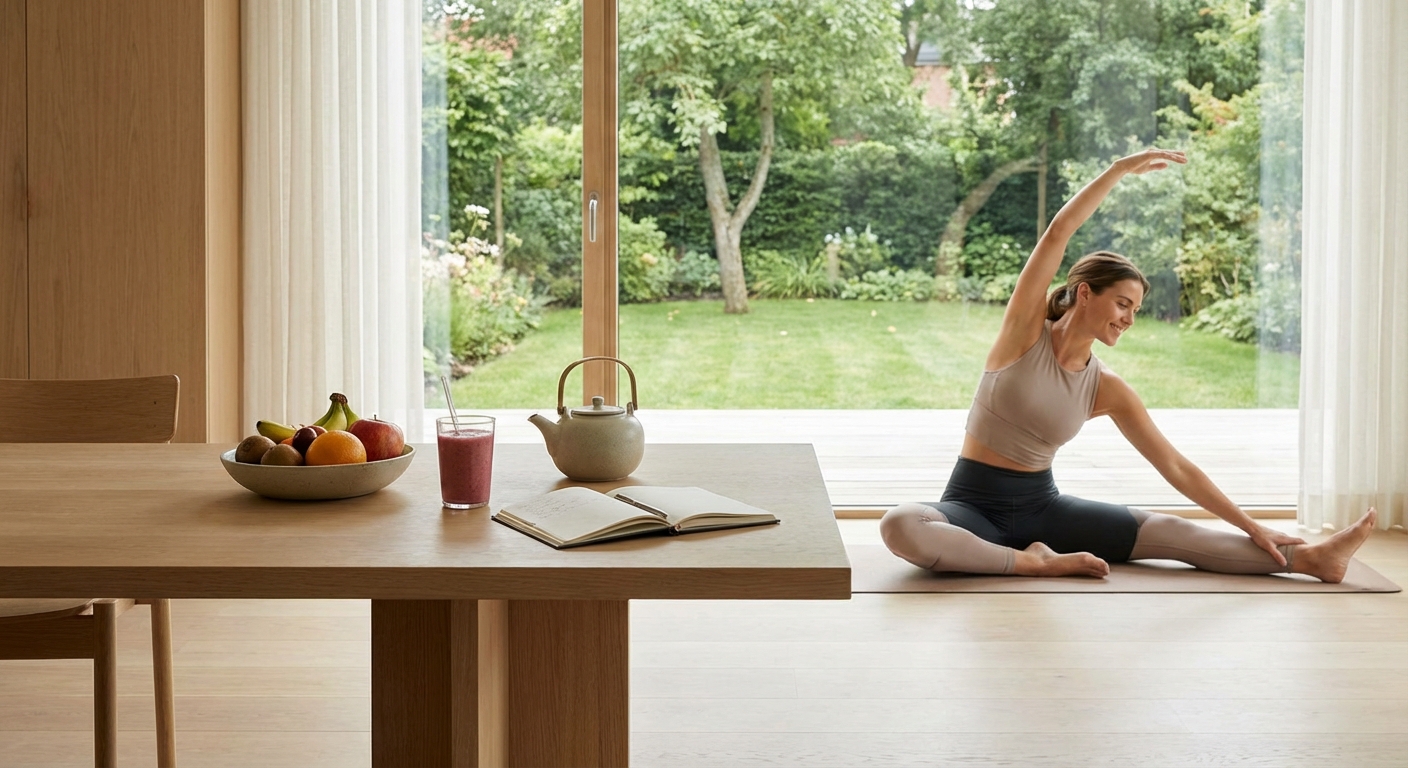 건강한 라이프스타일 이미지