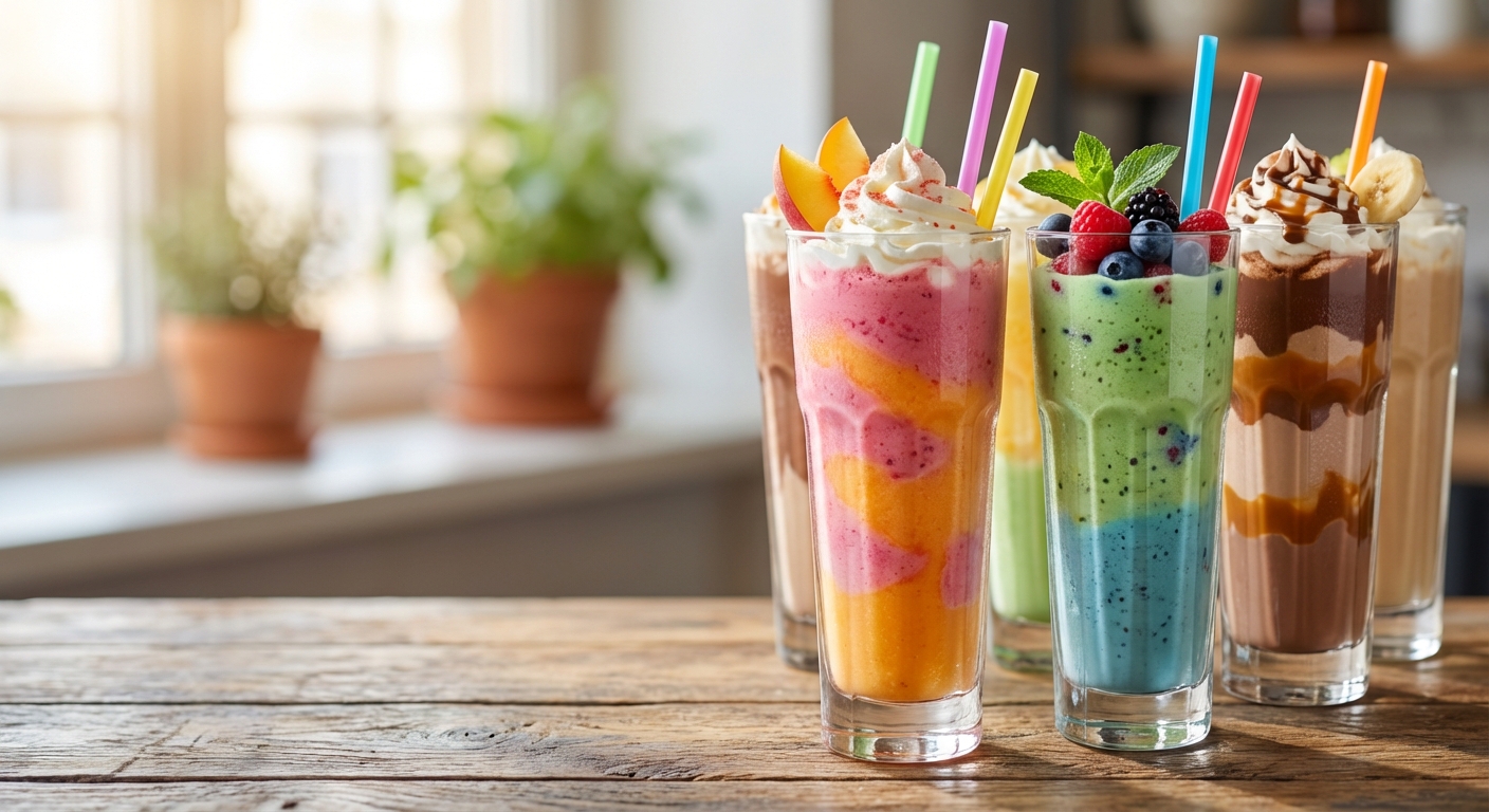 맛있는 쉐이크 조합